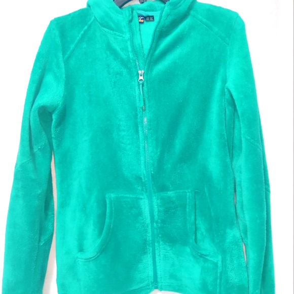 Tops - Women green hoodie